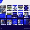 full set of football social media graphics