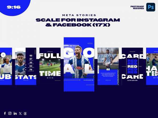 9:16 scale template pack
